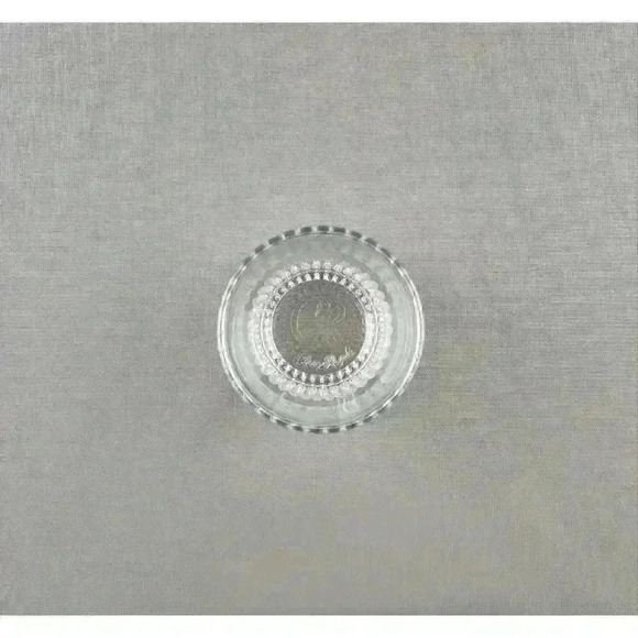 Crown Royal Old Fashioned Glass Canadian Whisky Ribbed Lowball, Embossed, Rocks - Picture 5 of 6